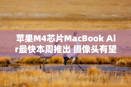 苹果M4芯片MacBook Air最快本周推出 摄像头有望升级1200万像素