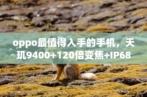 oppo最值得入手的手机，天玑9400+120倍变焦+IP68，低至3499元起